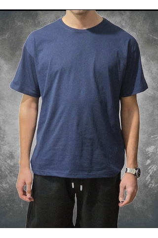 Yazlık T-shirt Yeni Sezon Koyu Mavi