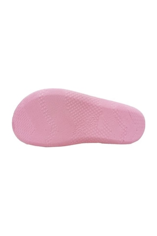 Gezer 13758 Temal Kumaş Kız Çocuk Halı Terlik 30-35 Pembe