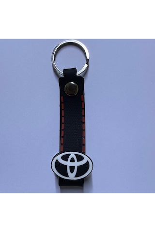 Toyota Verso İle Uyumlu Logolu Alüminyum Sibop Kapağı Ve Silikon Anahtarlık