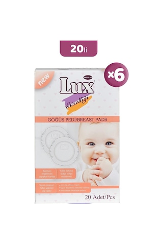 Lux Göğüs Pedi 20 Li X 6 Paket