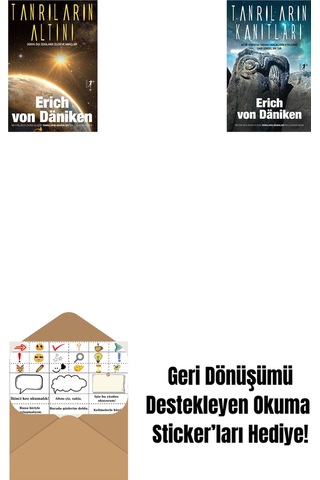 Tanrıların Altını + Tanrıların Kanıtları + Okuma Sticker'ları