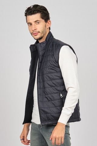 Daynax Erkek Içi Kürklü Fermuar Cepli Yelek 4920902 Lacivert Lacivert