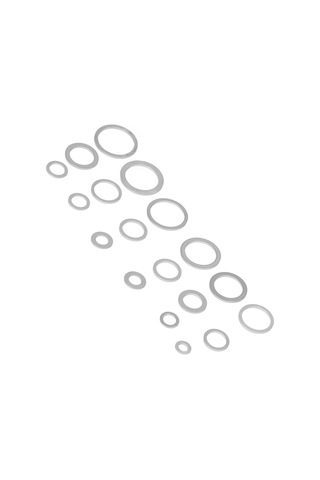 Padalink Alüminyum Alyüminyum 540 Parça O-ring Dikiz Seti, Otomobil Ve Endüstriyel Kullanım İçin Korozyona Dayanıklı, Tight Fit Ve Taşınabilir Kutulu