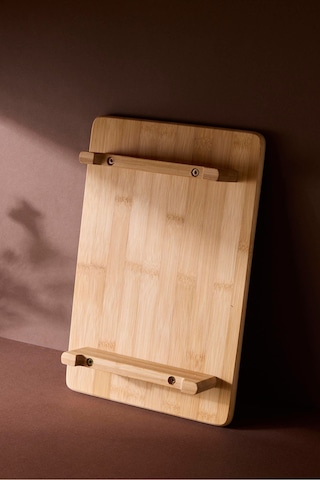 Terni Sunum Tabağı 34x22 Cm Ergonomik Ve Çok Amaçlı Organizer Ve Servis Standı Kahverengı Kahverengi