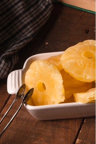 Ananas Kurusu 250 Gr Kurutulmuş Ananas Dilimleri İlka Gıda 250 G