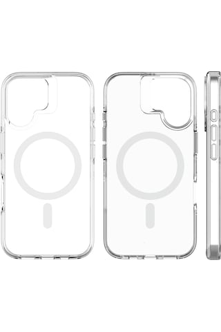 Nettech Apple Uyumlu iPhone 16 Neo Hybrid Magsafe Arka Koruma