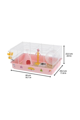 Ferplast Criceti 9 Hamster Kafesi Prenses Temalı