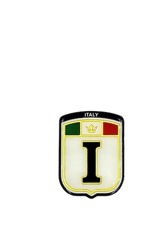 Etiketçilerin Vazgeçilmezi Arma Mini Aksesuar I Italy İtalya 3d Görünüm Sticker