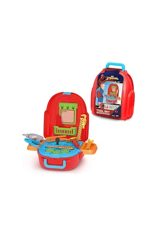 03845 Spiderman Tamir Seti Sırt Çantası -fentoys