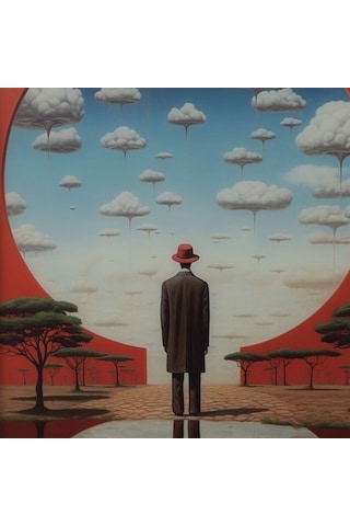 Verto Çerçeveli Cam Tablo 60x60 Cm
