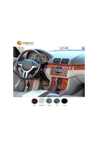 Meriç Bmw 3 Seri E46 Ön Torpido Kaplama 29 Parça 1998-2004 (530157761)