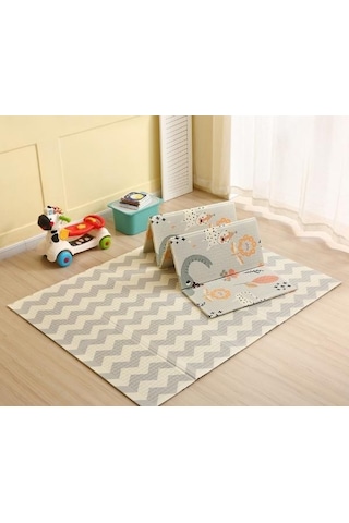 MooieBaby's Circus Katlanabilir Oyun Matı Oyun Halısı 150 X 180 X 1 Cm