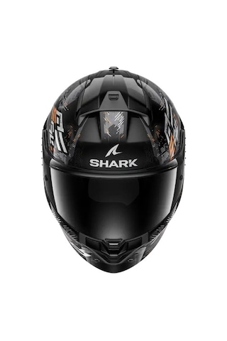 Shark Rıdıll 2 Molokai Kapalı Turuncu Siyah Kask Turuncu