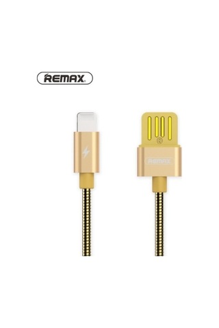 Remax Rc-080I Apple Uyumlu iOS Lightning Metal Şarj Data Kablosu-Renk Seçim