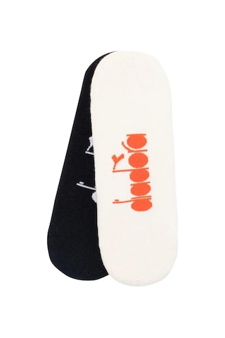 Diadora D202016-976 2 Pack No Show Socks W Kadın Çorap Krem