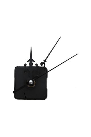 Gatherco Kendin Yap Saat Metal Doku Yaratıcı Duvar Saati Retro Duvar Saati Hareket Aksesuarları Siyah Diğer