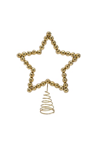Karaca Home New Year Yılbaşı Twinkle Star Ağaç Başlığı Gold