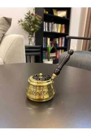 Pirinç Gold Renk Tütsülük Üzerlik Otu Hediyeli