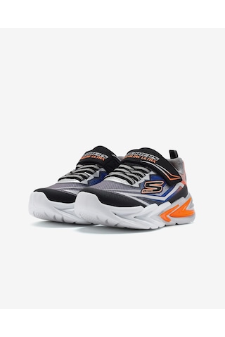 Skechers Flexglow Ultra Büyük Erkek Çocuk Siyah Işıklı Spor Ayakkabı 400139l Bksl Siyah