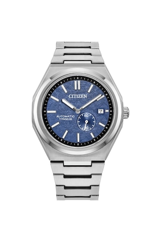 Citizen Nj0180-80l Zenshin Super Titanium Small Seconds Erkek Kol Saati Titanyum