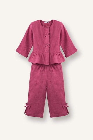 Defacto Müslin 2li Takım Kız Bebek G8736a526spbr123 Bordo-br123