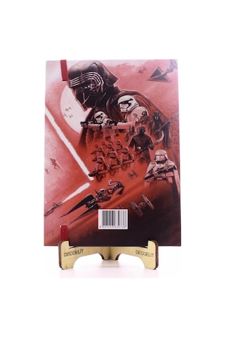 Star Global Lastikli Çizgisiz Sert Kapak Star Wars Defter