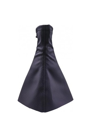 Mercedes W124 Kasa E200 Uyumlu Vites Körüğü Siyah Deri Siyah Dikiş