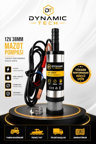 12 Volt Mazot Ve Su Zeytin Yağı Vs Sıvı Aktarma Pompası Dalgıç Pompa 40 Watt 38 Mm 12 Volt Mazot Ve Su Zeytin Yağı Vs Sıvı Aktarma Pompası Dalgıç Pompa 40 Watt 38 Mm