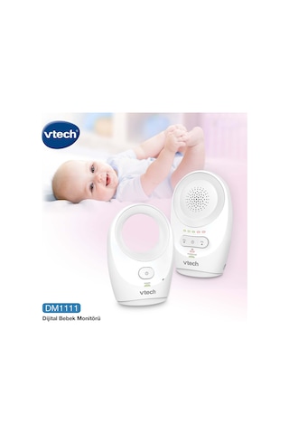 Vtech Artırılmış Menzile Sahip Sesli Bebek Monitörü - Dm1111
