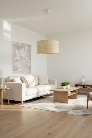 Testa Sarkıt Avize Beyaz-hasır 38x21x70