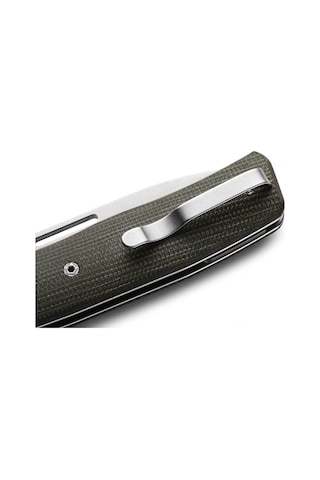 Lionsteel Nini Green Canvas - Full Handle Kamp Çakı Yeşil