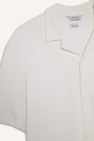 DeFacto Relax Fit Apaş Yaka Yazlık Kısa Kollu Gömlek D7313AX25SPER83