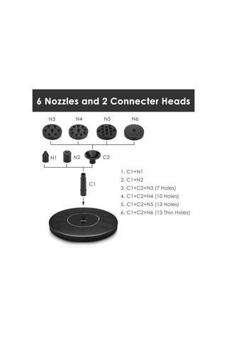 13cm Güneşçi Su Çeşmesi Havuzu Açık Kuş Banyosu Güneş Enerjili Çeşme Yüzen Su, Boyut:13 Cm
