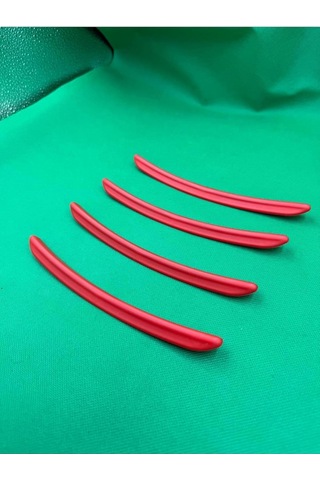 Bmw E90 E91 E92 E93 Uyumlu Kırmızı Çamurluk Dodiği Çıtası 4 Prc Flap Set 2005-2013