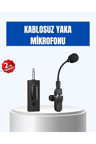 Bluetooth 5.2 Destekli Gürültü Önleyici Kablosuz Mikrofon