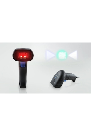 Datalogıc Quickscan Qw2520 El/masa Tipi 1d / 2d Vga Imager Kablolu Barkod Okuyucu Usb Stand, Siyah