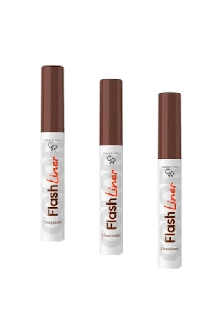 Colored Eyeliner - 111 Chocolate - Renkli Likit Eyeliner 3 Paketi Diğer