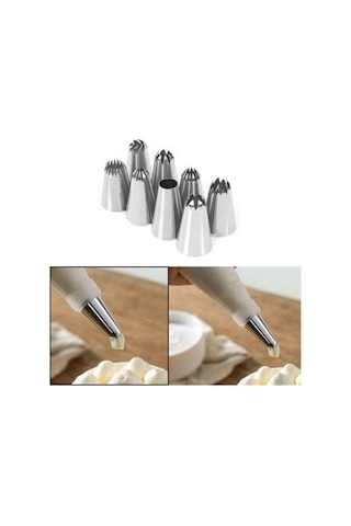 River World 10 Parçalık Krema Sıkmaya Yarayan Set Çok Renkli