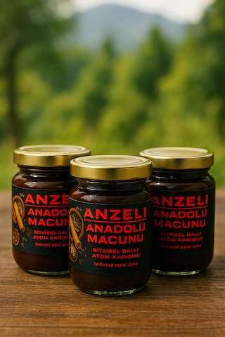 Anzel Tоros Anadоlu Bitkisel Ballı Atоm Karışım Macunu 240 Gr