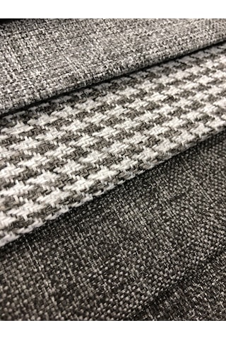 Enesar Home Antrasit Keten Döşemelik Kumaş Premium Dokuma 109 100 x 140 cm