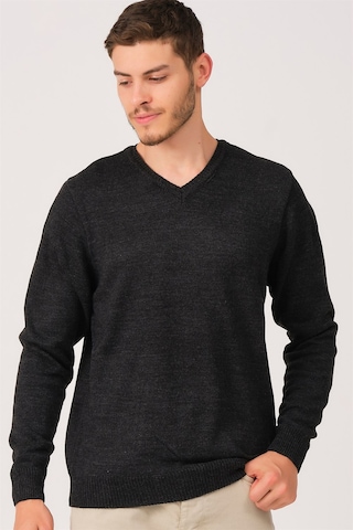 Dewberry V0036 Erkel V Yaka Kazak Antrasit