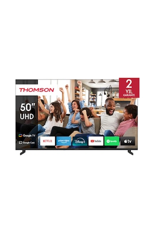 Thomson 50UG4S14 50" Uydu Alıcılı 4K Ultra HD Google Smart LED TV