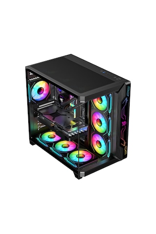 Gameagle Storm Bilgisayar Kasası / 850w + 80 Power / 360 Mm Sıvı Soğutma Derecelı Siyah