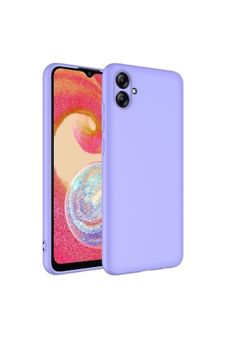 Galaxy A04e Kılıf Zore Mara Lansman Kapak Lila
