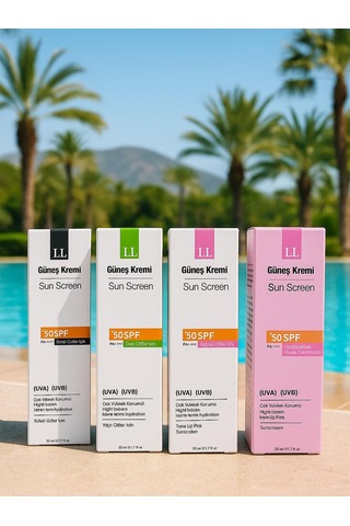 Lau Lau Yağlı Ciltler İçin Güneş Kremi SPF50 + 50 ML