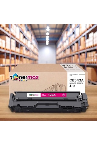 Hp Color Laserjet Cp1515n Uyumlu Toner Çipli Cb543a Kırmızı