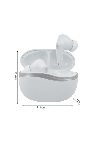 Mikrofonlu Bluetooth Kulaklık, Gerçek Kablosuz Kulaklık 5.3, Uzun