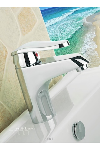 Vilas Elmas Mix Lavabo Bataryası