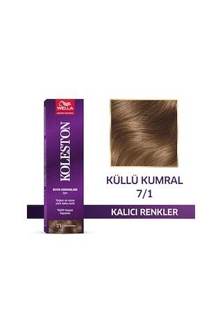Koleston Single Tüp Saç Boyası 7/1 Küllü Kumral