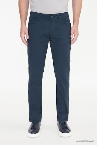 Ac&Co / Altınyıldız Classics Slim Fit Dar Kesim Pamuklu Esnek Chino Erkek Pantolon - Lacivert